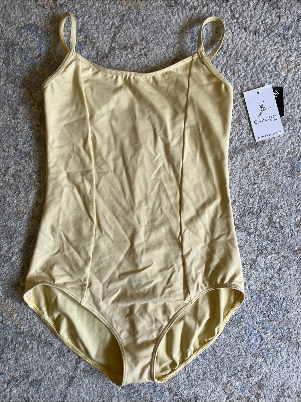 Capezio Butter Yellow Leotard Bodysuit